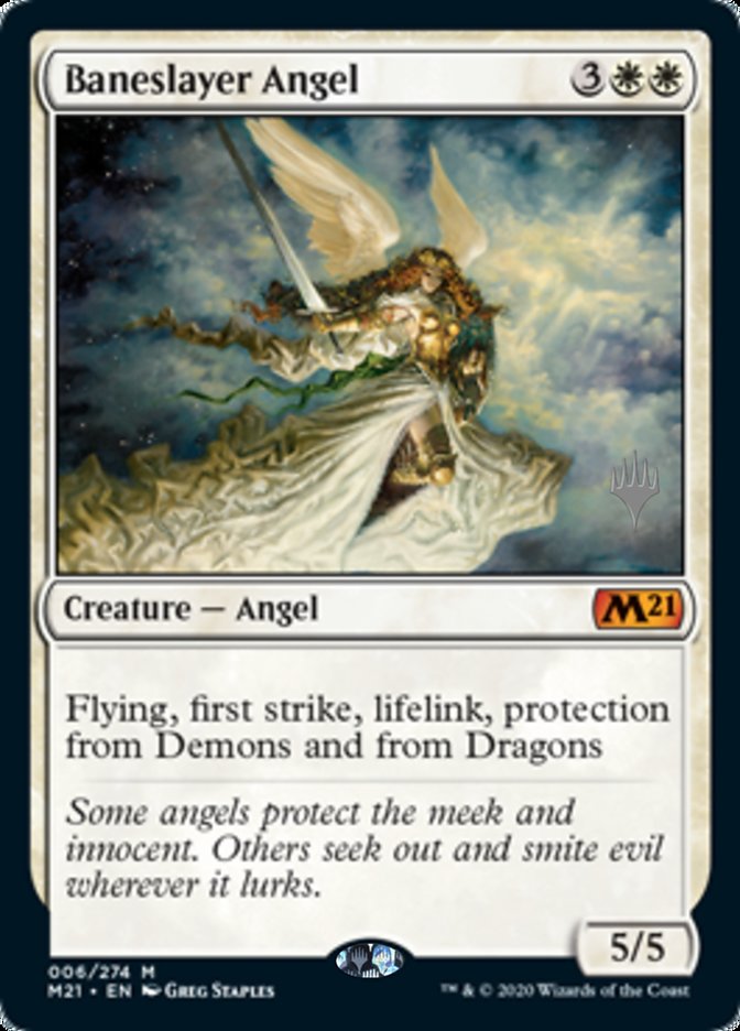 Anjo Exterminador do Mal / Baneslayer Angel - Magic: The Gathering - MoxLand