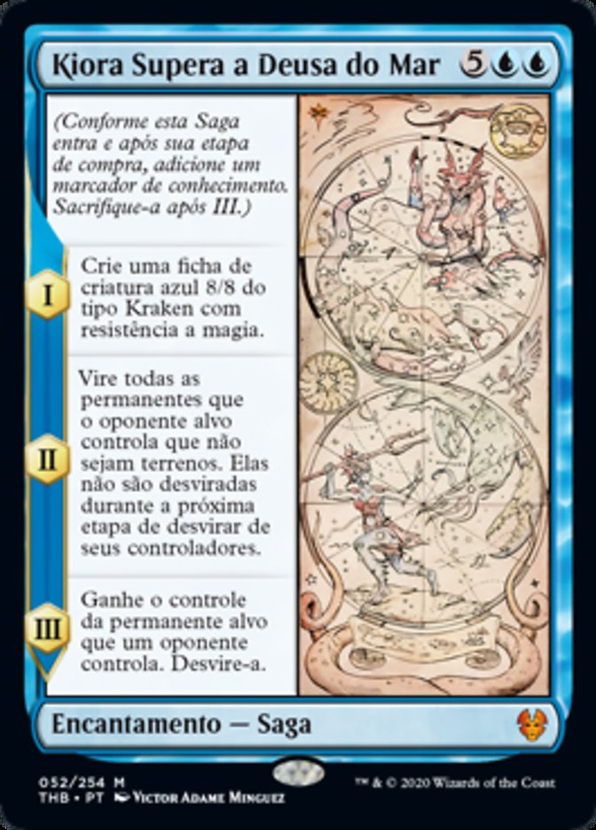 Kiora Supera a Deusa do Mar / Kiora Bests the Sea God - Magic: The Gathering - MoxLand