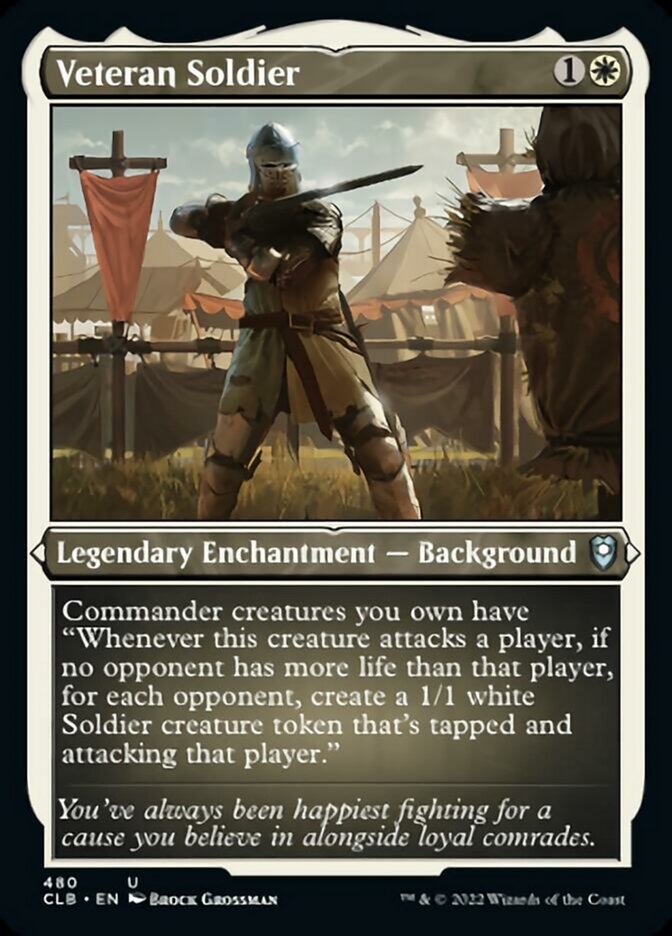 Soldado Veterano / Veteran Soldier - Magic: The Gathering - MoxLand