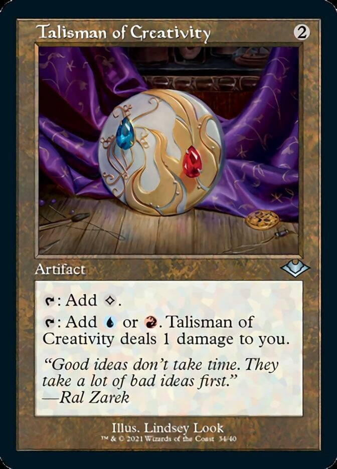 Talismã da Criatividade / Talisman of Creativity - Magic: The Gathering - MoxLand