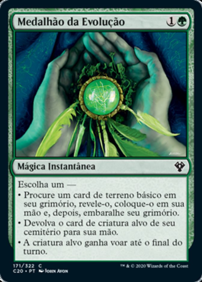 Medalhão da Evolução / Evolution Charm - Magic: The Gathering - MoxLand