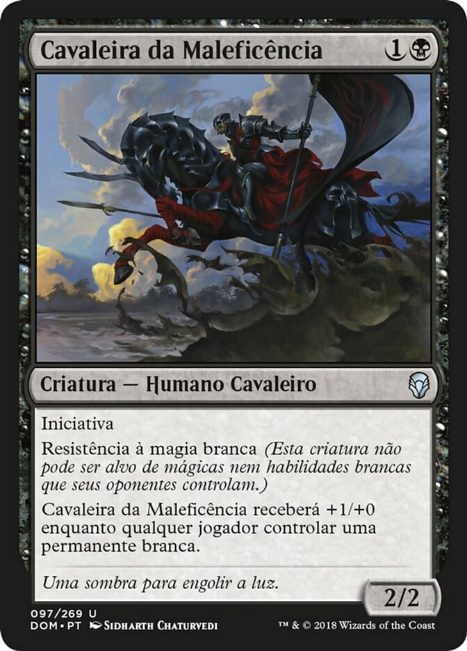 Cavaleira da Maleficência / Knight of Malice - Magic: The Gathering - MoxLand