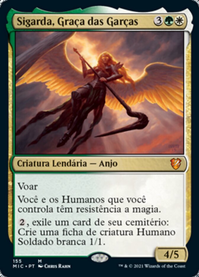 Sigarda, Graça das Garças / Sigarda, Heron's Grace - Magic: The Gathering - MoxLand