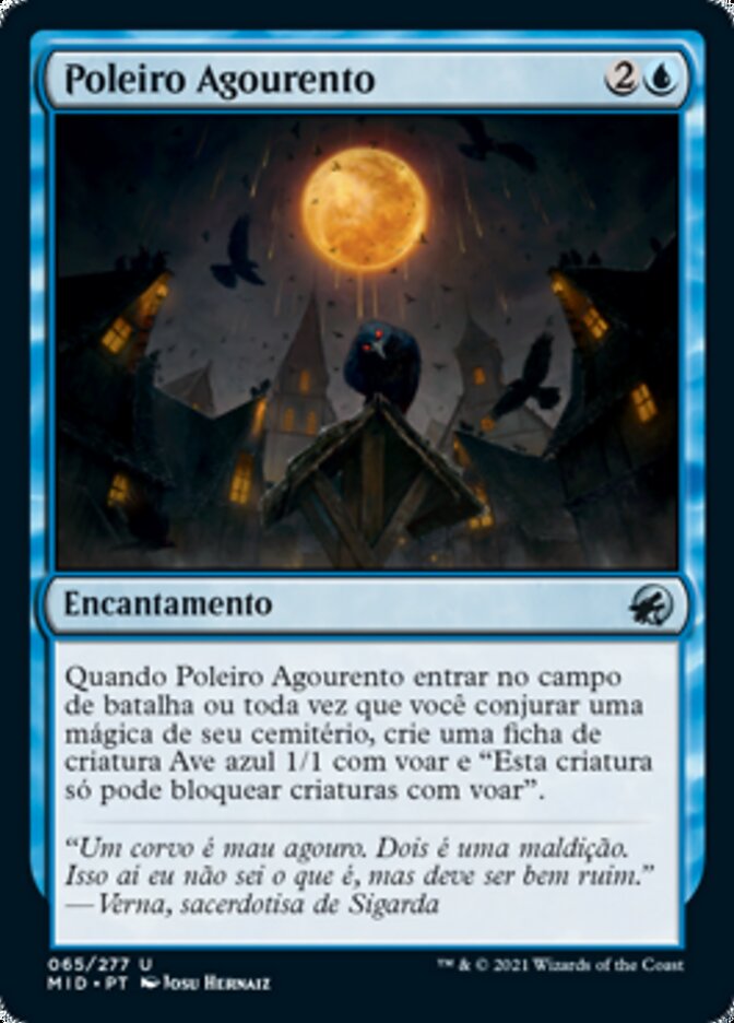 Poleiro Agourento / Ominous Roost - Magic: The Gathering - MoxLand