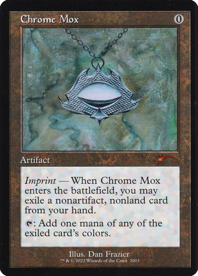 Mox de Cromo / Chrome Mox - Magic: The Gathering - MoxLand