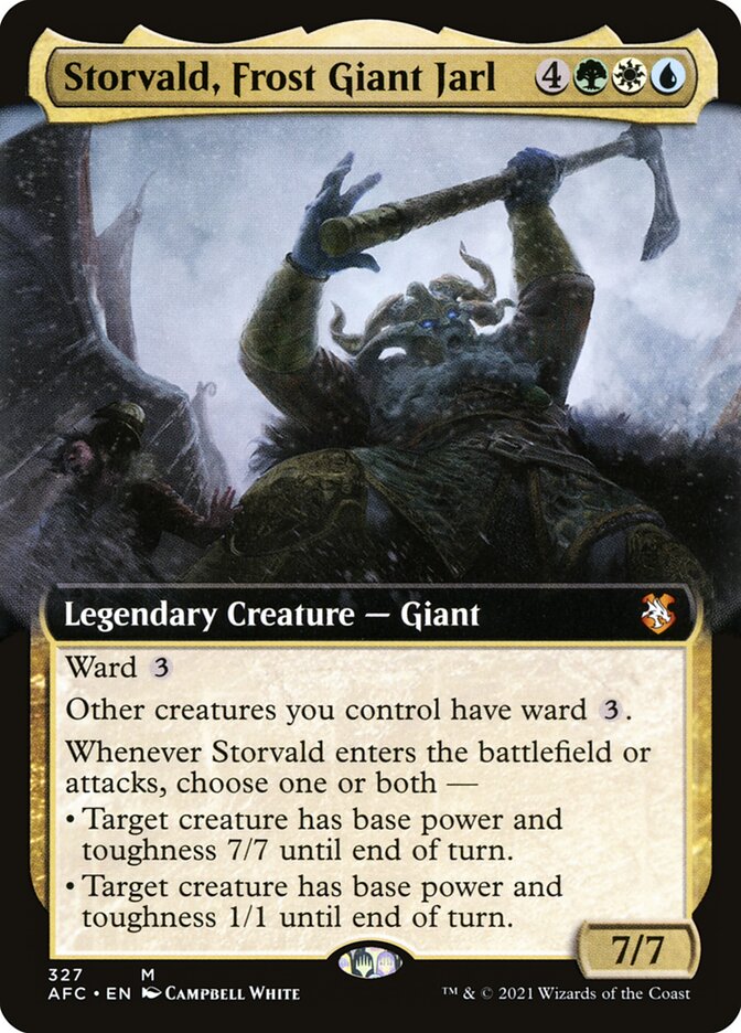 Storvald, Jarl dos Gigantes do Gelo / Storvald, Frost Giant Jarl - Magic: The Gathering - MoxLand