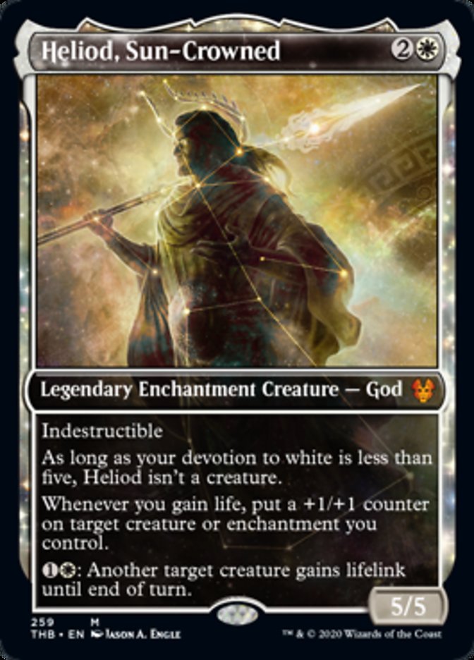 Heliode, Coroa de Sol / Heliod, Sun-Crowned - Magic: The Gathering - MoxLand