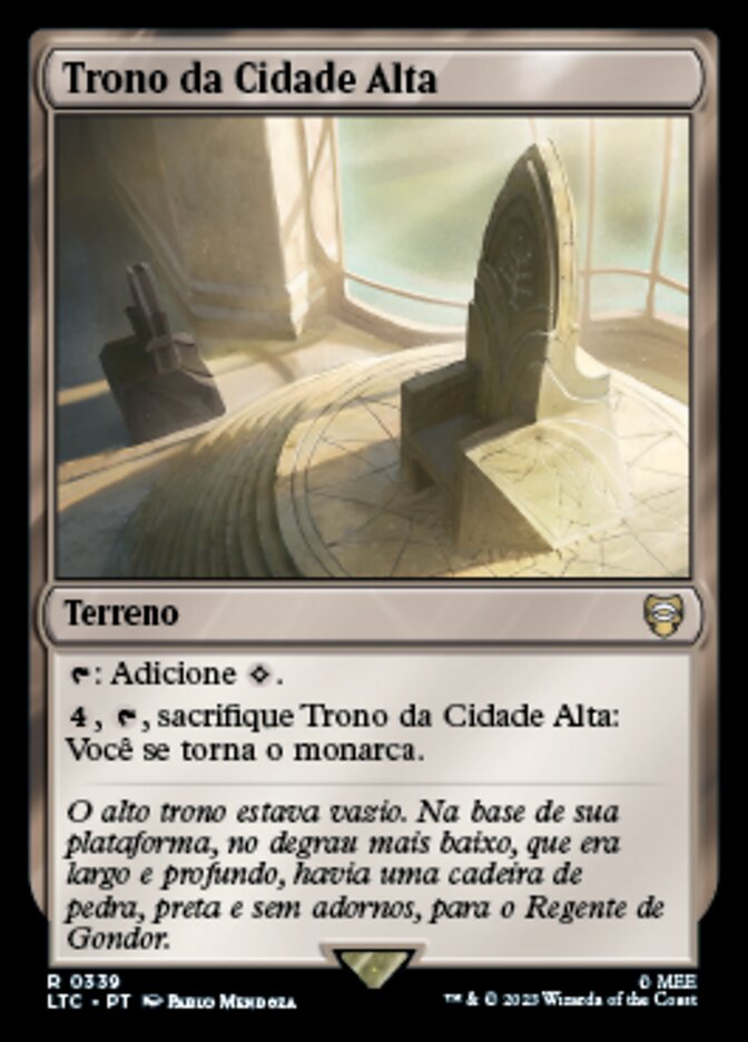 Trono da Cidade Alta / Throne of the High City - Magic: The Gathering - MoxLand