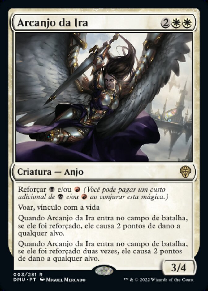 Arcanjo da Ira / Archangel of Wrath - Magic: The Gathering - MoxLand