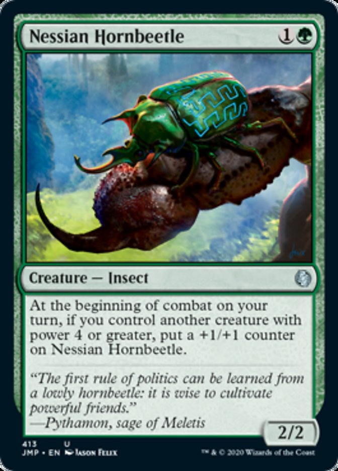 Serra-pau Nessiano / Nessian Hornbeetle - Magic: The Gathering - MoxLand