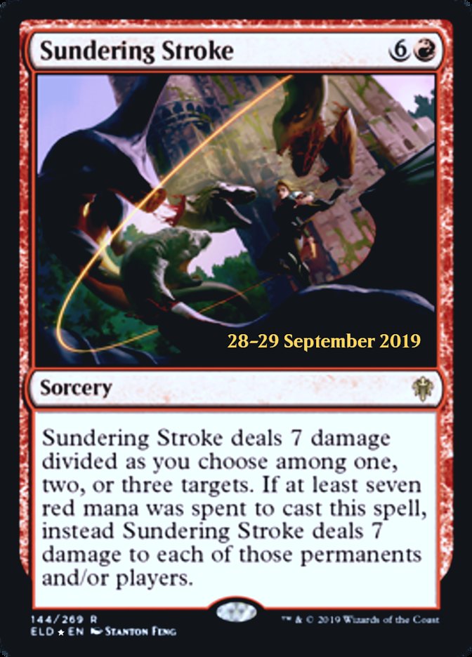 Golpe Decepador / Sundering Stroke - Magic: The Gathering - MoxLand