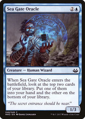 Oráculo do Portão Marinho / Sea Gate Oracle - Magic: The Gathering - MoxLand