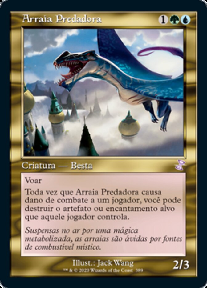 Arraia Predadora / Trygon Predator - Magic: The Gathering - MoxLand