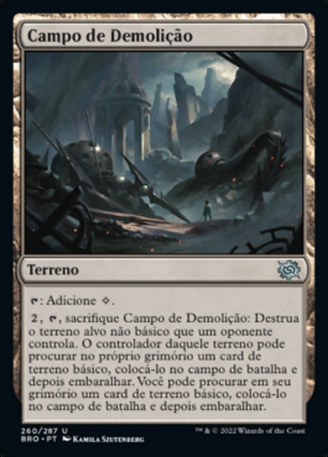 Campo de Demolição / Demolition Field - Magic: The Gathering - MoxLand