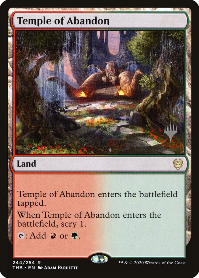 Templo do Abandono / Temple of Abandon - Magic: The Gathering - MoxLand