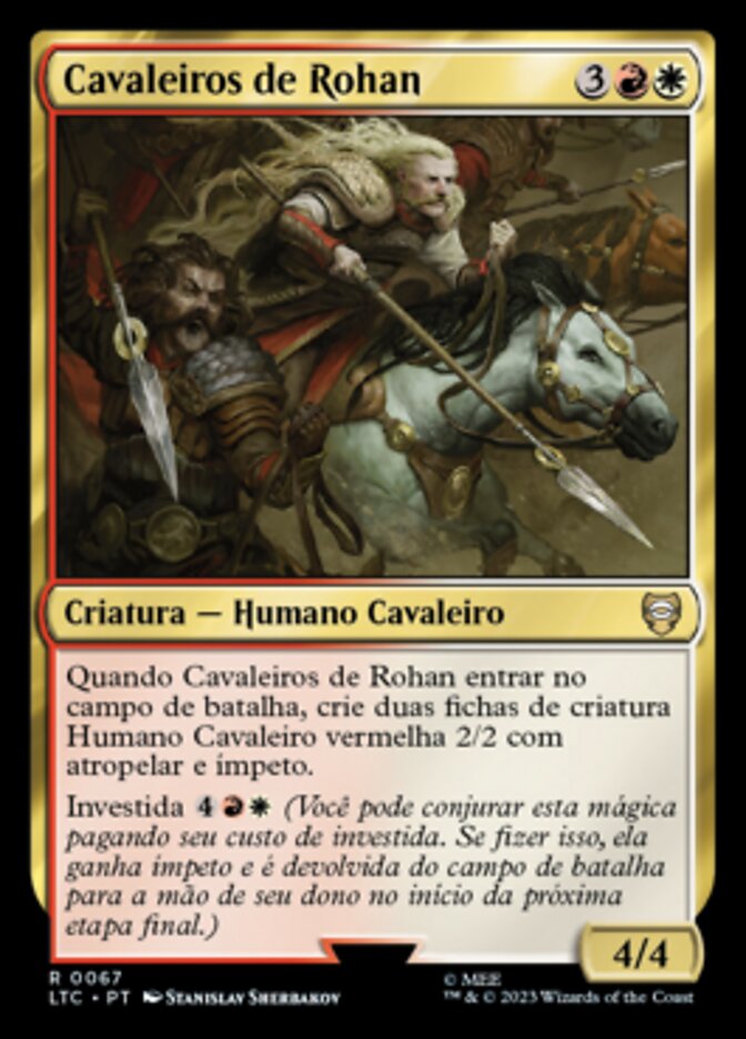 Cavaleiros de Rohan / Riders of Rohan - Magic: The Gathering - MoxLand