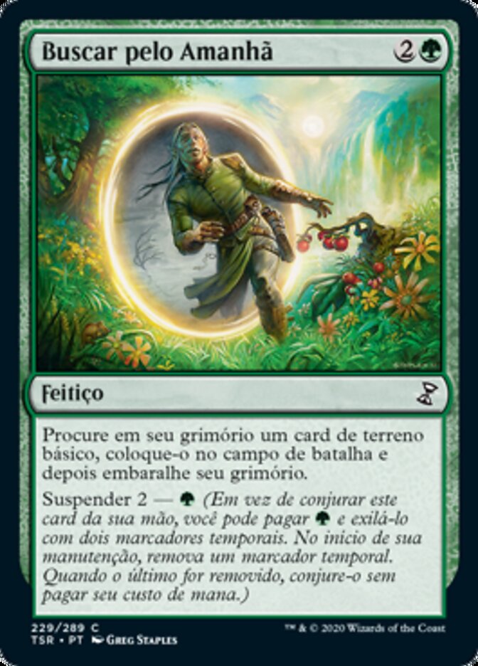 Buscar pelo Amanhã / Search for Tomorrow - Magic: The Gathering - MoxLand