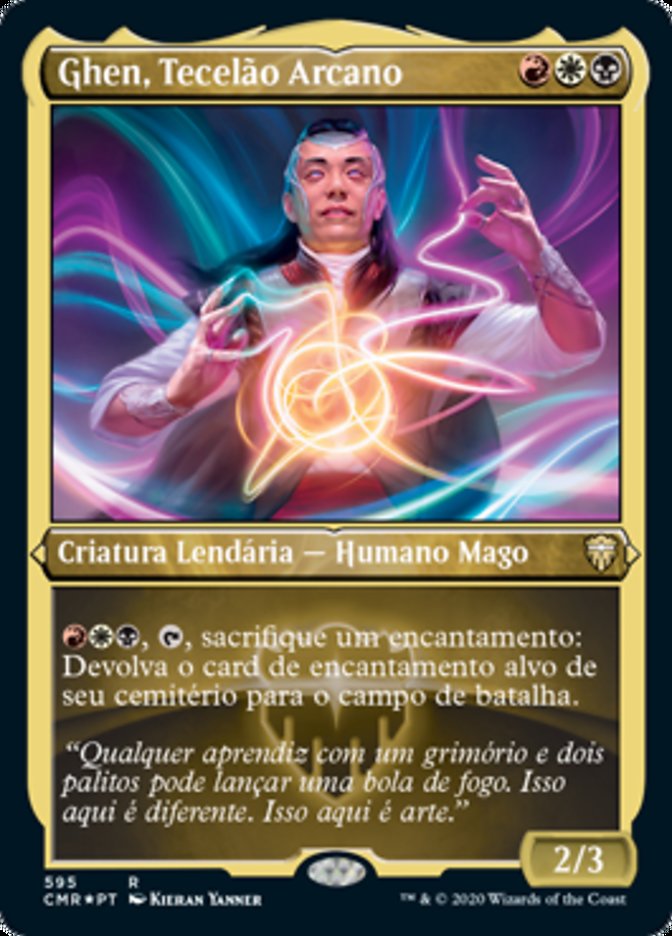 Ghen, Tecelão Arcano / Ghen, Arcanum Weaver - Magic: The Gathering - MoxLand