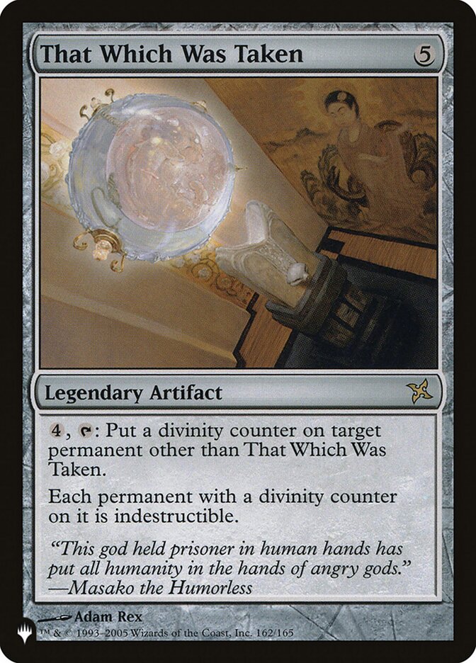 O Que Foi Tomado / That Which Was Taken - Magic: The Gathering - MoxLand