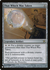 O Que Foi Tomado / That Which Was Taken - Magic: The Gathering - MoxLand