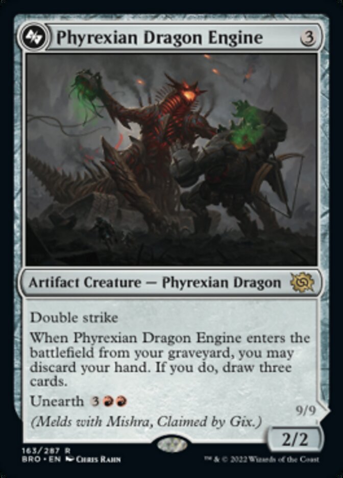 Dragão Mecânico Phyrexiano / Phyrexian Dragon Engine - Magic: The Gathering - MoxLand