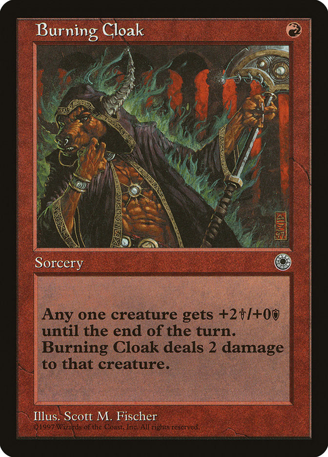 Burning Cloak / Burning Cloak - Magic: The Gathering - MoxLand