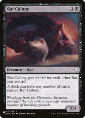 Colônia de Ratos / Rat Colony - Magic: The Gathering - MoxLand