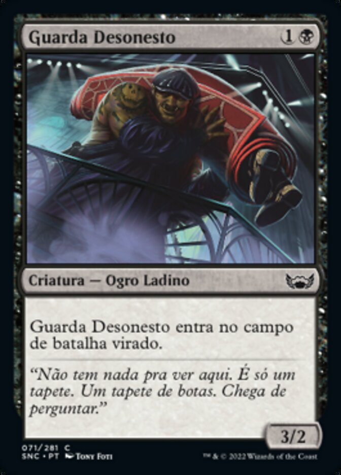 Guarda Desonesto / Crooked Custodian - Magic: The Gathering - MoxLand