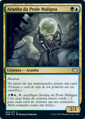 Aranha da Prole Maligna / Vilespawn Spider - Magic: The Gathering - MoxLand