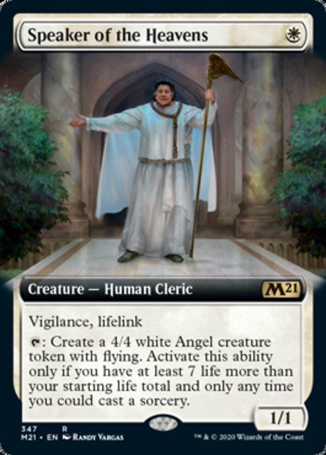 Porta-voz dos Céus / Speaker of the Heavens - Magic: The Gathering - MoxLand