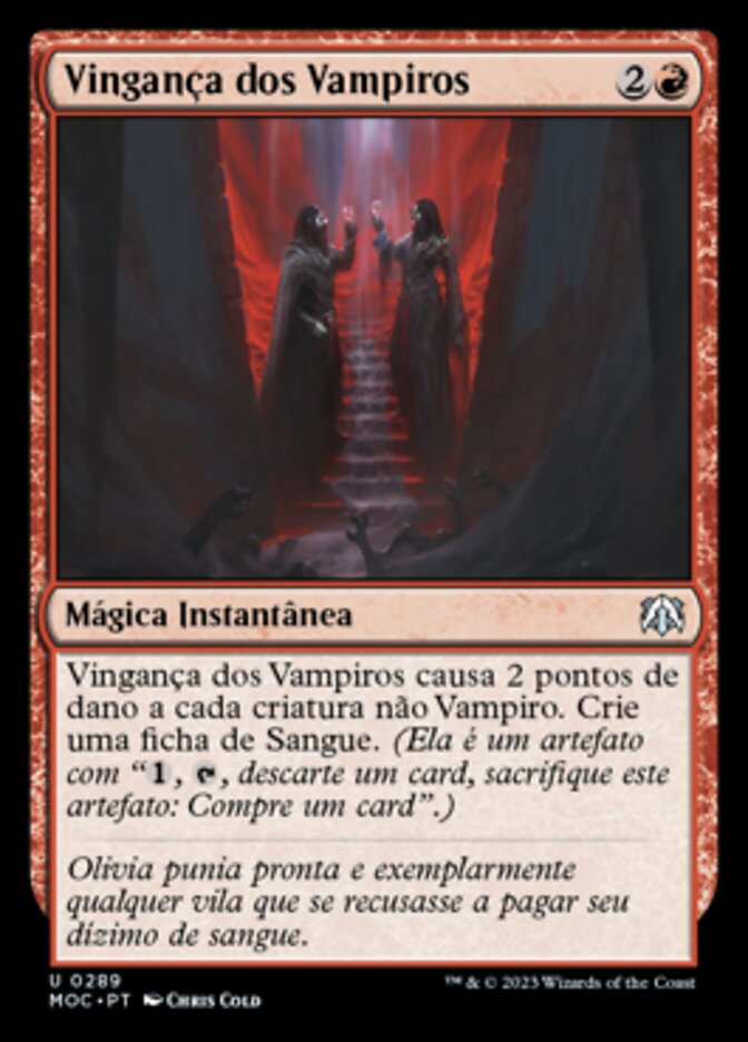 Vingança dos Vampiros / Vampires' Vengeance - Magic: The Gathering - MoxLand