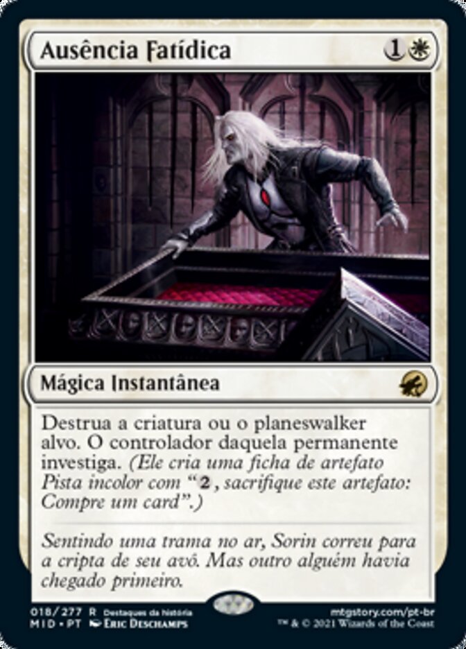 Ausência Fatídica / Fateful Absence - Magic: The Gathering - MoxLand