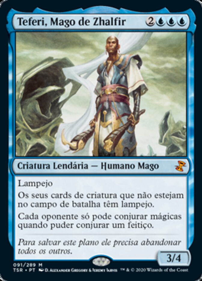 Teferi, Mago de Zhalfir / Teferi, Mage of Zhalfir - Magic: The Gathering - MoxLand