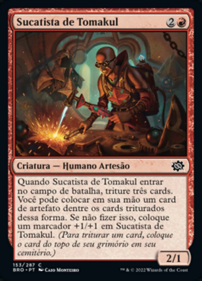 Sucatista de Tomakul / Tomakul Scrapsmith - Magic: The Gathering - MoxLand