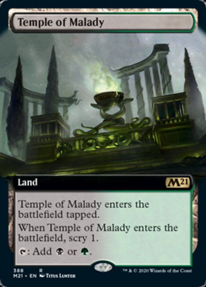 Templo da Enfermidade / Temple of Malady - Magic: The Gathering - MoxLand