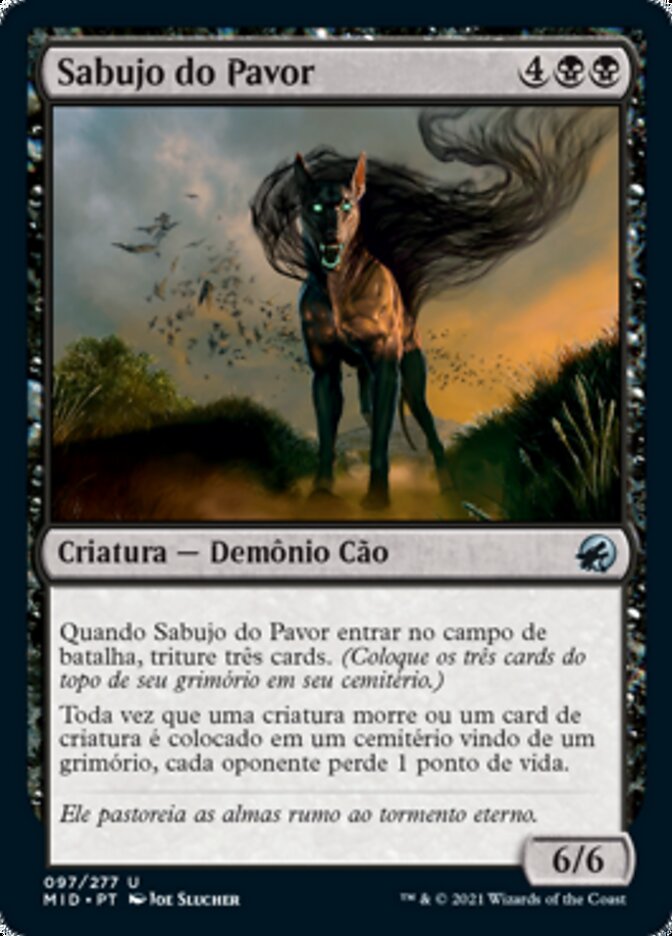 Sabujo do Pavor / Dreadhound - Magic: The Gathering - MoxLand