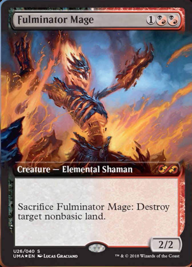 Mago Fulminador / Fulminator Mage - Magic: The Gathering - MoxLand