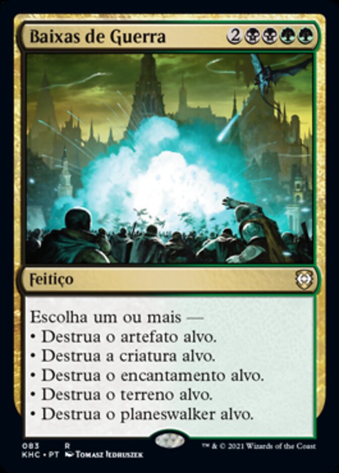 Baixas de Guerra / Casualties of War - Magic: The Gathering - MoxLand