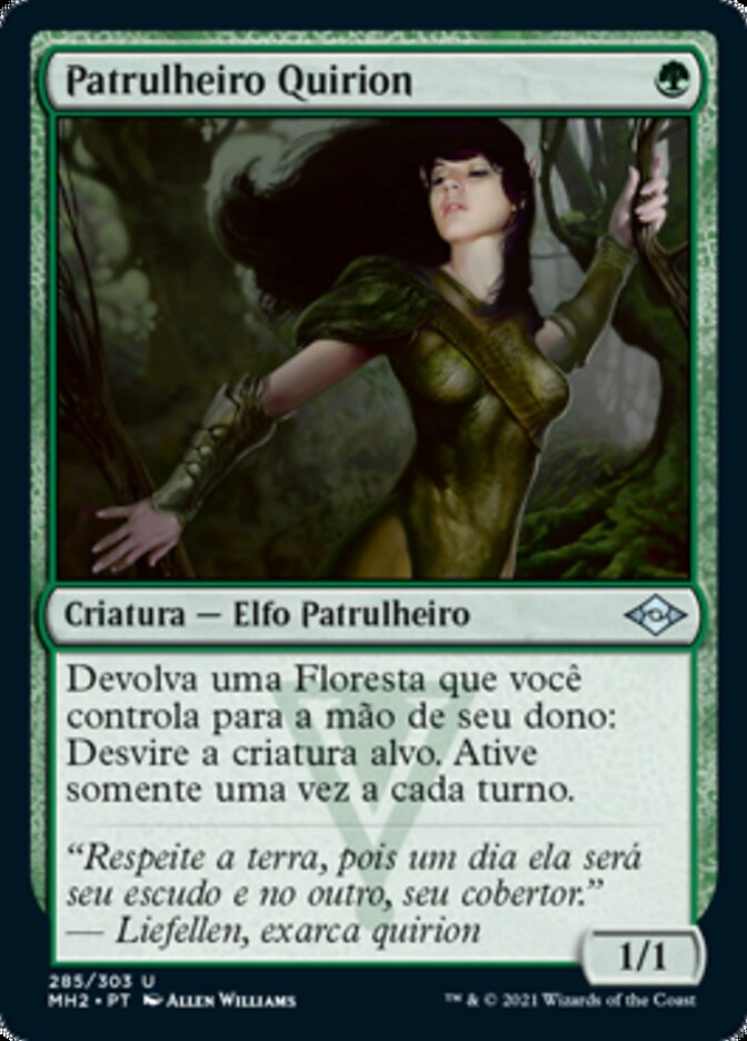 Patrulheiro Quirion / Quirion Ranger - Magic: The Gathering - MoxLand