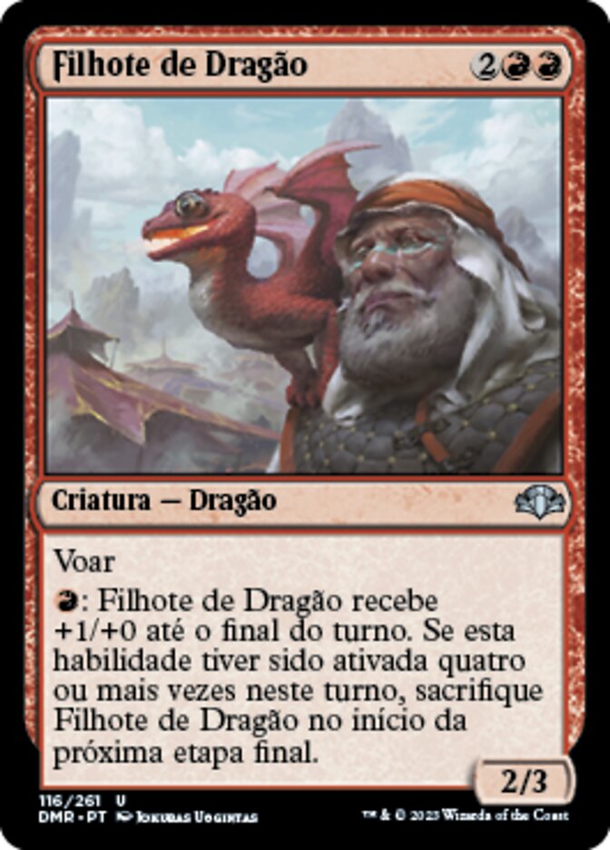 Filhote de Dragão / Dragon Whelp - Magic: The Gathering - MoxLand