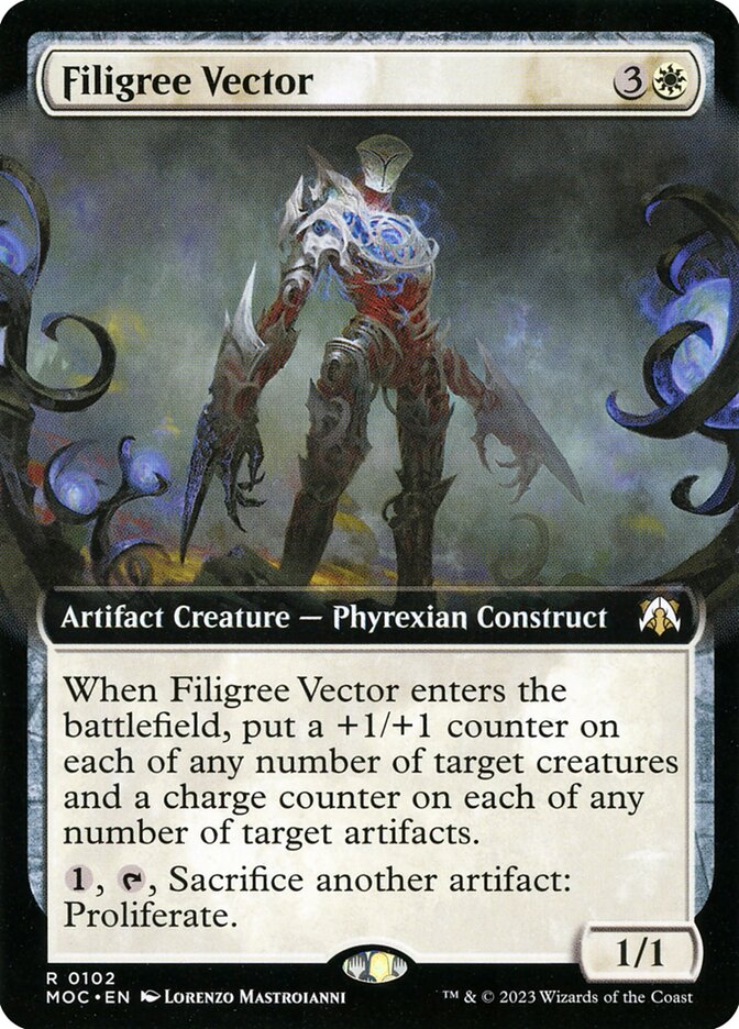 Vetor de Filigranas / Filigree Vector - Magic: The Gathering - MoxLand