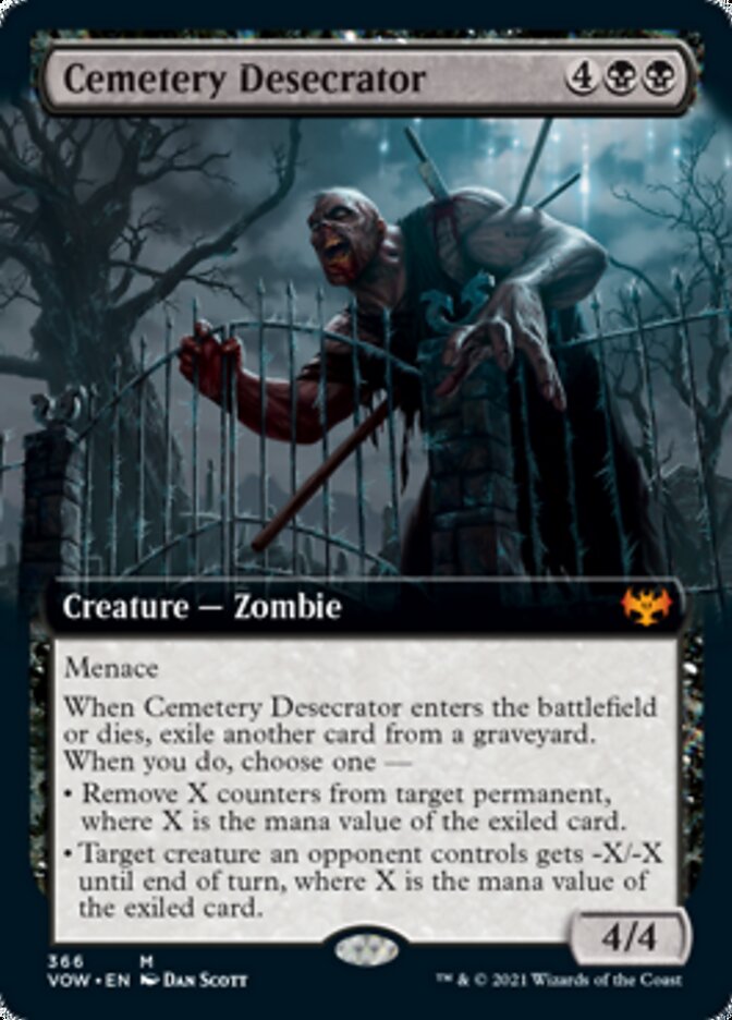 Profanador do Sepulcrário / Cemetery Desecrator - Magic: The Gathering - MoxLand