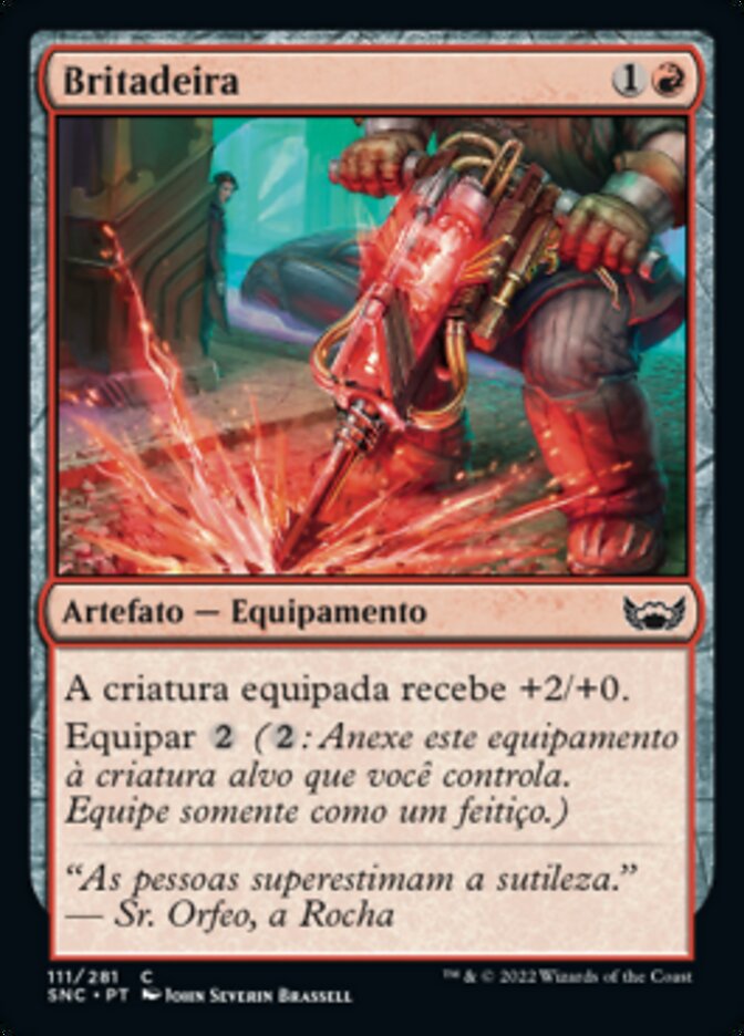 Britadeira / Jackhammer - Magic: The Gathering - MoxLand