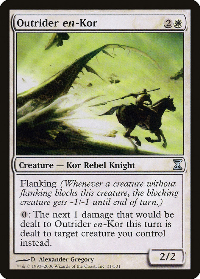 Vanguardeiro en-Kor / Outrider en-Kor - Magic: The Gathering - MoxLand