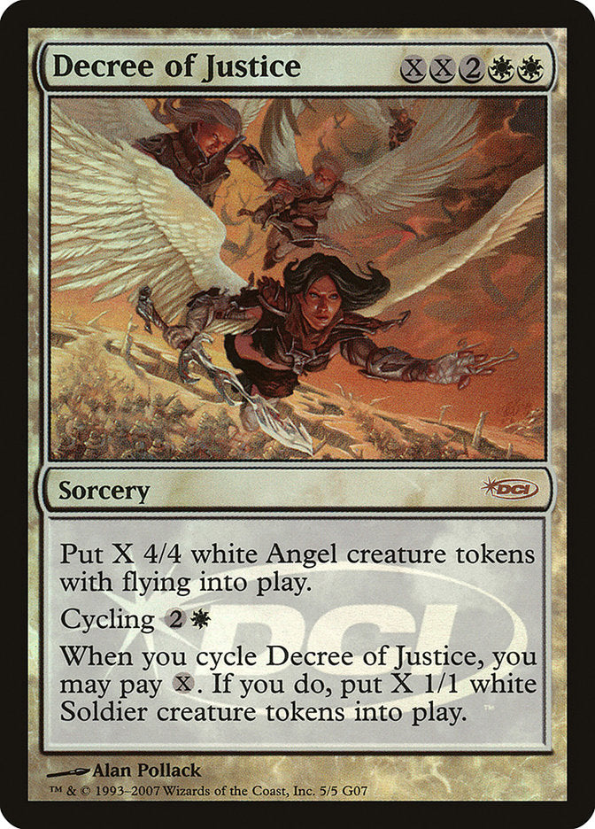 Decreto de Justiça / Decree of Justice - Magic: The Gathering - MoxLand