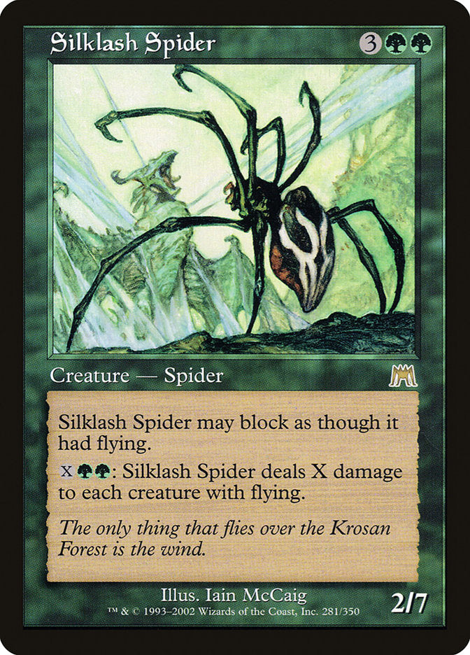 Aranha do Chicote de Seda / Silklash Spider - Magic: The Gathering - MoxLand