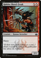 Retalheiro Louco Rakdos / Rakdos Shred-Freak - Magic: The Gathering - MoxLand
