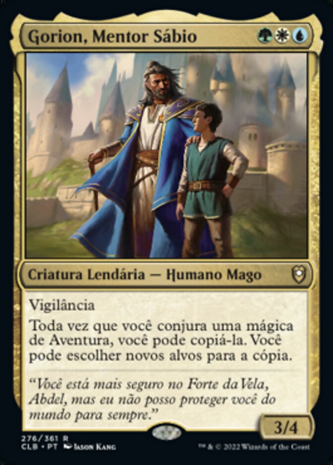 Gorion, Mentor Sábio / Gorion, Wise Mentor - Magic: The Gathering - MoxLand