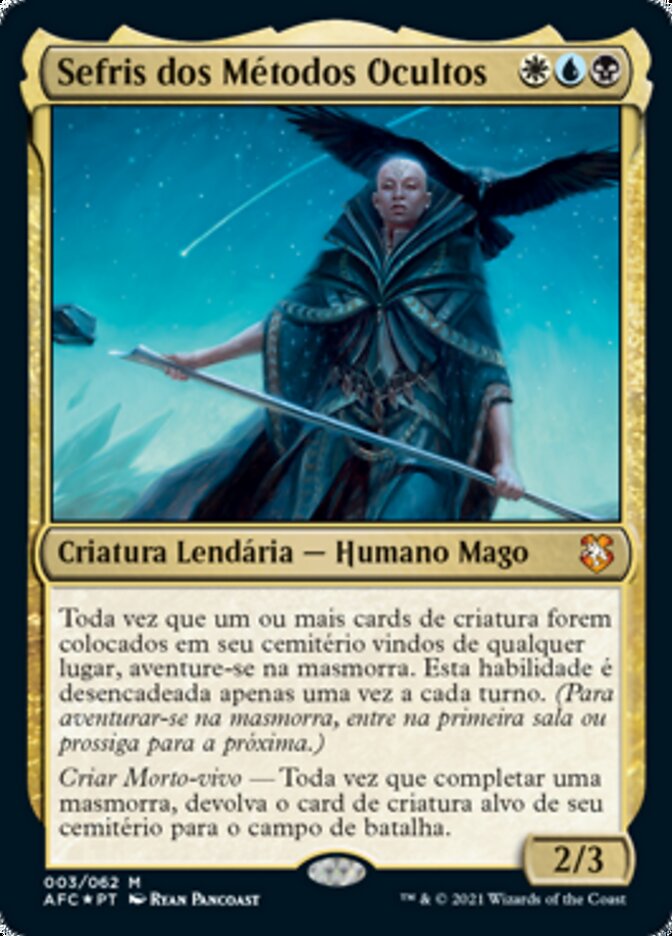 Sefris dos Métodos Ocultos / Sefris of the Hidden Ways - Magic: The Gathering - MoxLand