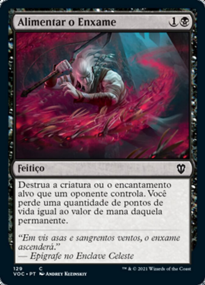 Alimentar o Enxame / Feed the Swarm - Magic: The Gathering - MoxLand